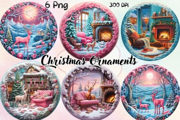 A Designer's Review: Christmas Ornaments Clipart for Branding