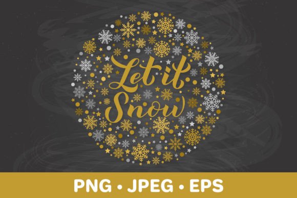 A Designer's Review of the Let It Snow Graphics Asset
