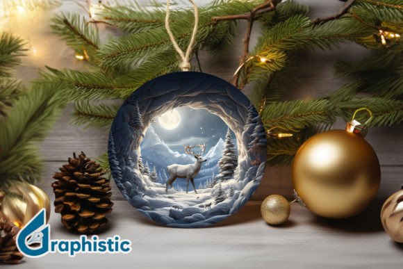 A Graphic Designer’s Review of the Reindeer Christmas Ornament PNG