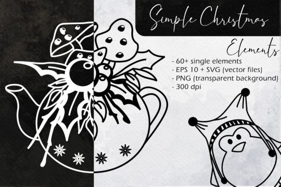A Practical Review of Simple Christmas Elements Graphics
