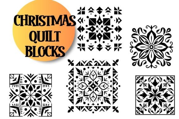 Christmas Quilt Blocks: A Festive Graphics Toolkit for Crafters