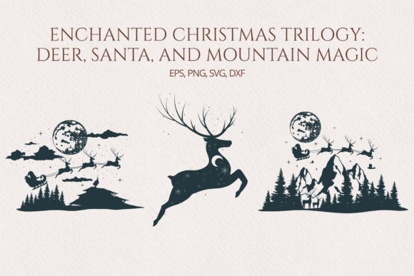 Evaluating Mystical Christmas Graphics for Crafting Products