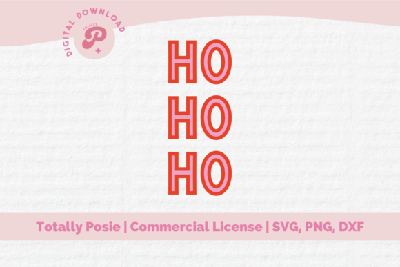 Ho Ho Ho SVG: An Illustration for Festive Brand Graphics