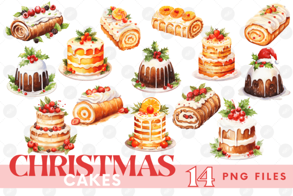 Practical Review of Christmas Cake Yule Log Clipart Graphics